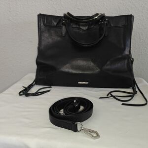 Rebecca Minkoff Black Pebbled Tote